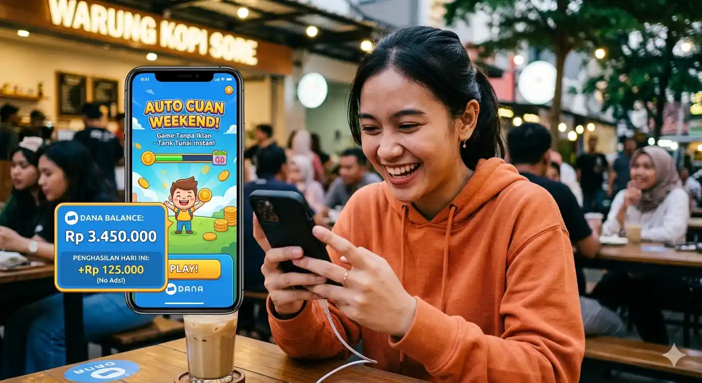 Auto Cuan Weekend! Game DANA Tanpa Iklan yang Lagi Diburu